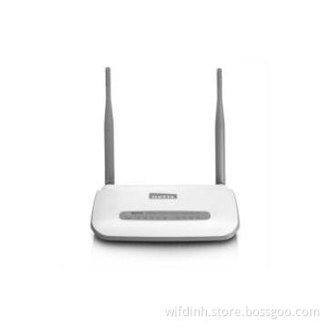 3 In 1 Wireless ADSL Modem Routers Portable 300 Mbps 4-port